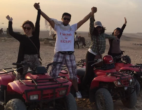 Luxor desert trip by Quad Bike