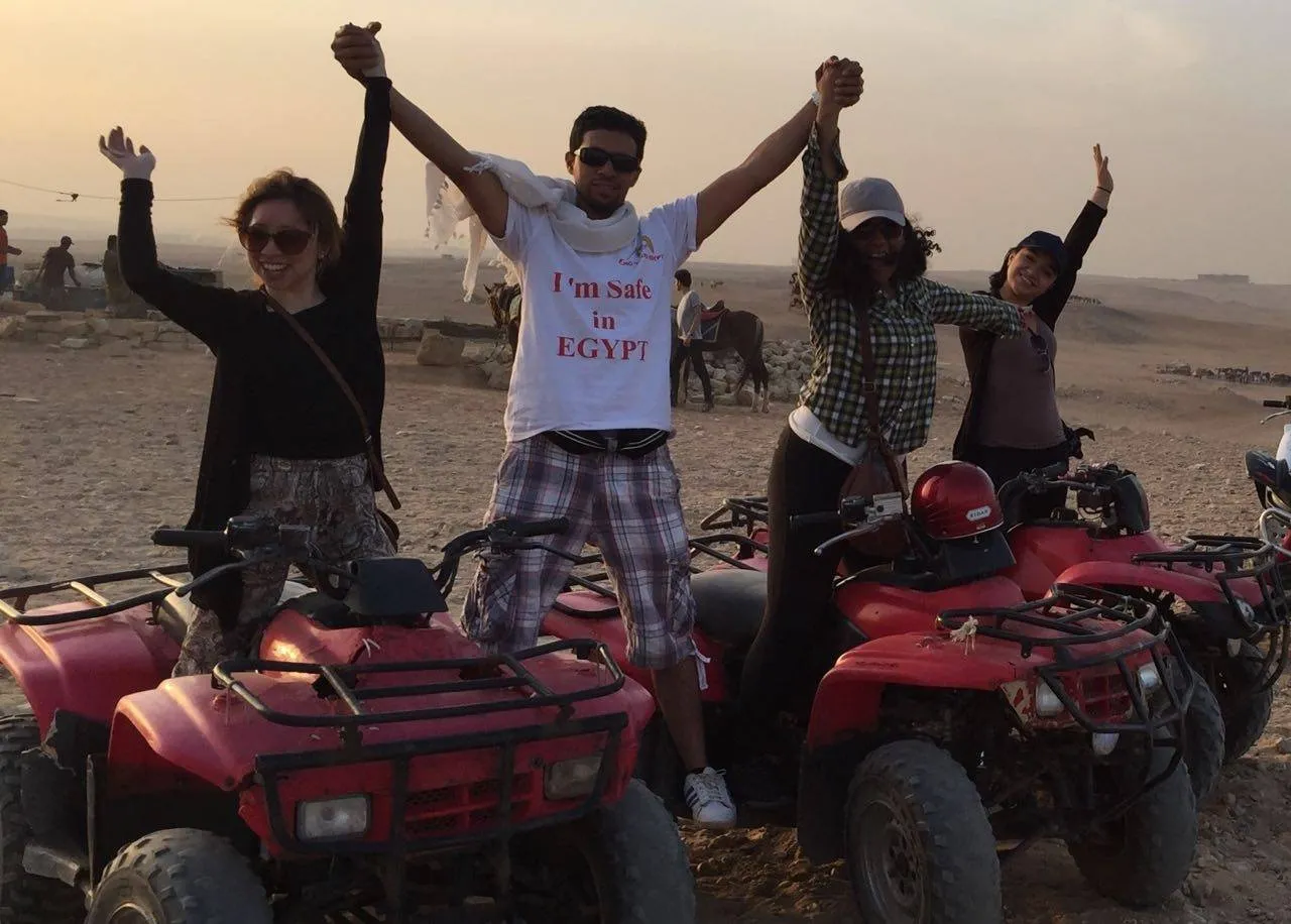 Luxor desert trip by Quad Bike