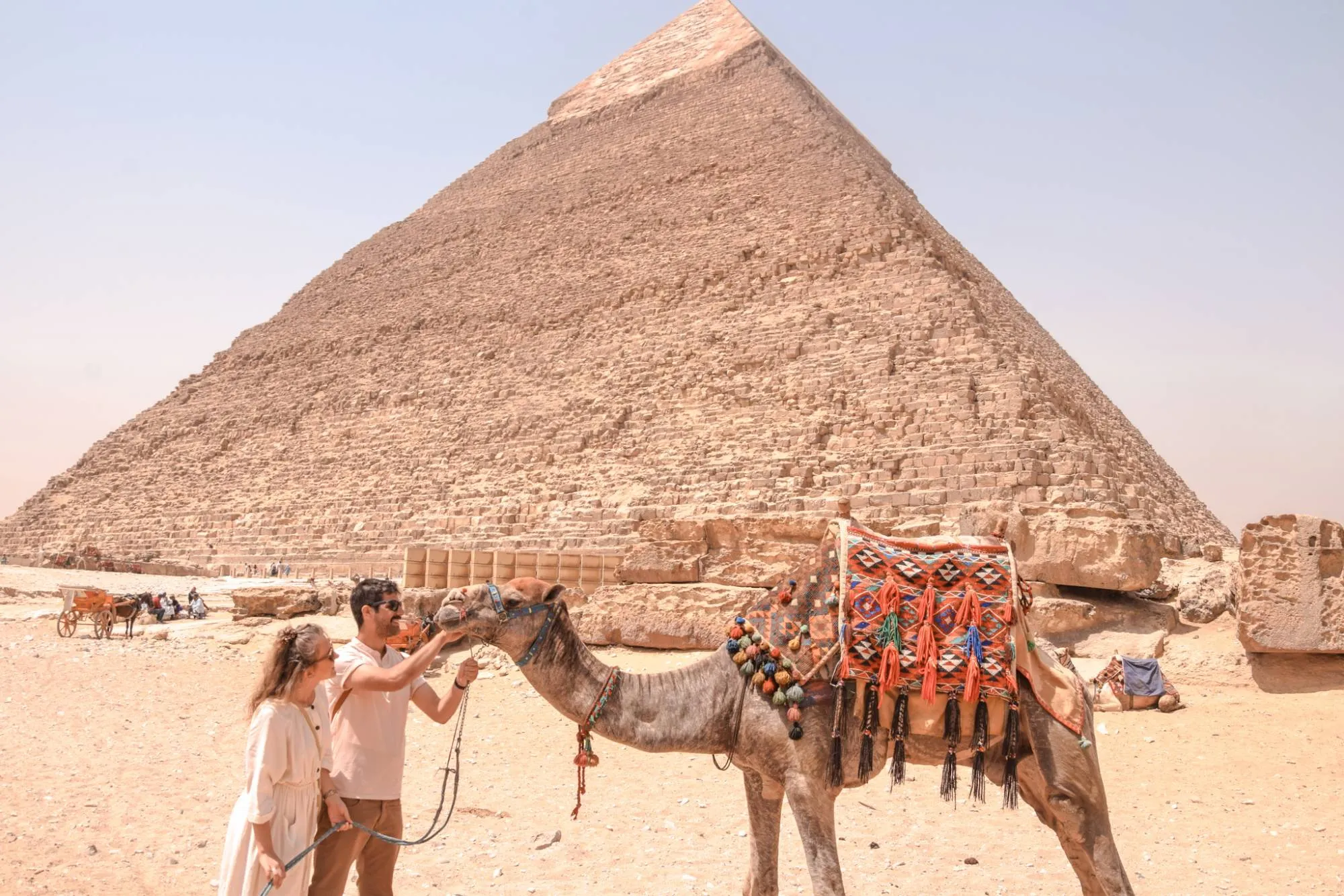 Tour To Giza Pyramids Memphis Sakkara And Felucca on The Nile