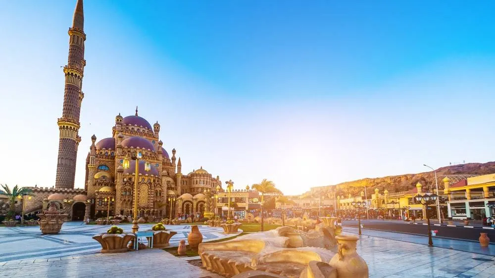 Full Day Sharm El Sheikh Tour from Taba | Mosque, Shopping & SOHO Square