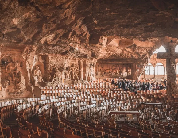 CAVE CHURCH OF SAINT SIMON AND GARBAGE CITY