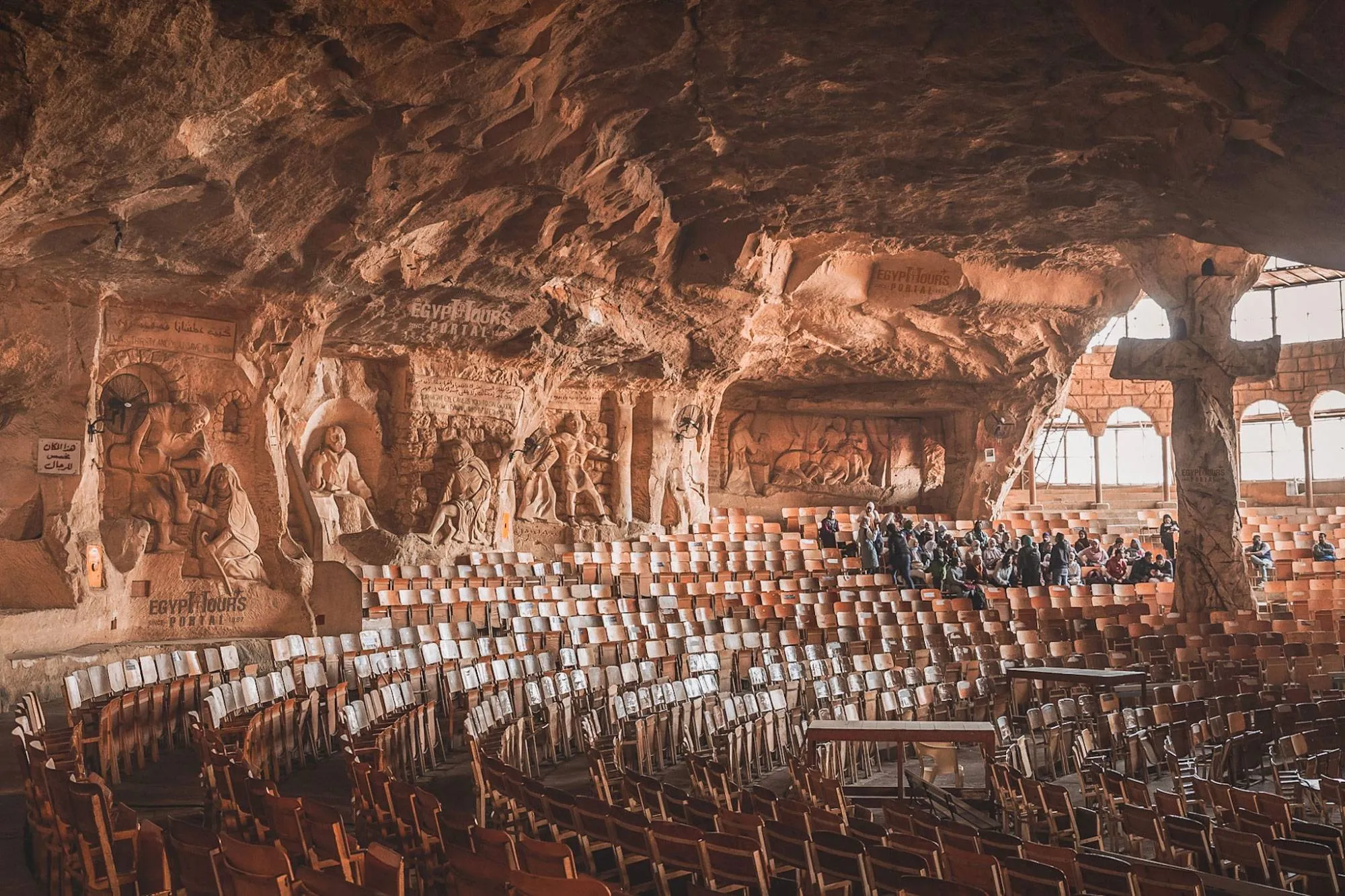 CAVE CHURCH OF SAINT SIMON AND GARBAGE CITY