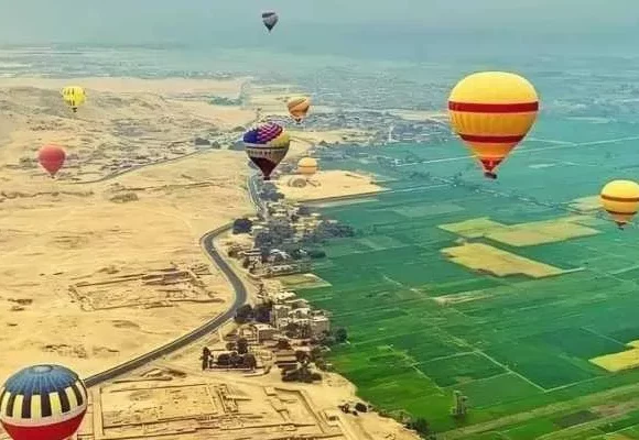 Luxor Hot Air Balloon Ride at Sunrise | #1 Rated Company 2026