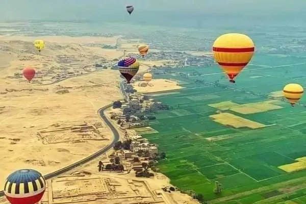 Luxor Hot Air Balloon Ride at Sunrise | #1 Rated Company 2026