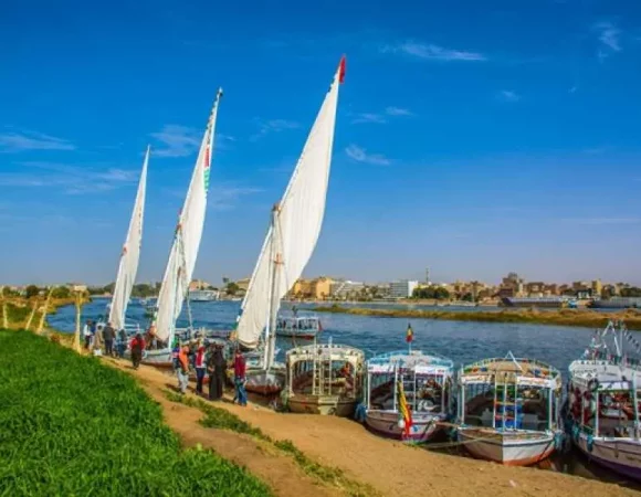 Private Felucca Ride & Banana Island Tour | Luxor Nile Cruise with Lunch