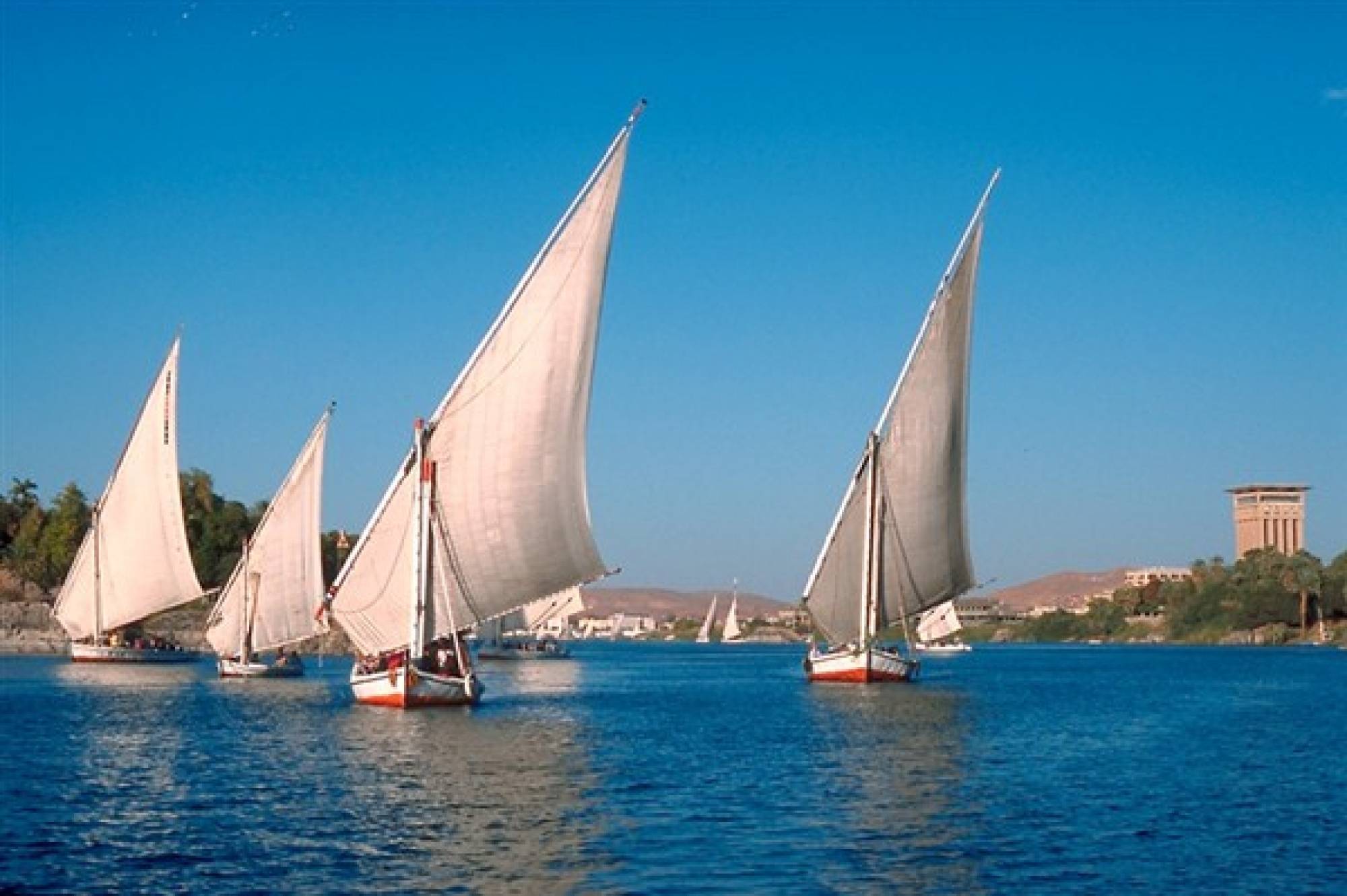 Felucca Nile trip in Aswan
