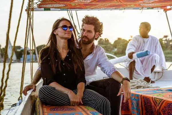 Short Felucca trip on the Nile in Cairo