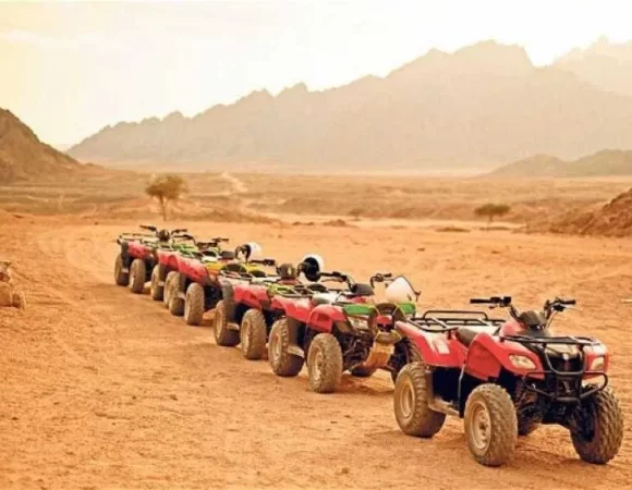 Budget Desert Safari by Quad Bike in Hurghada | Dune Bashing & Bedouin Village
